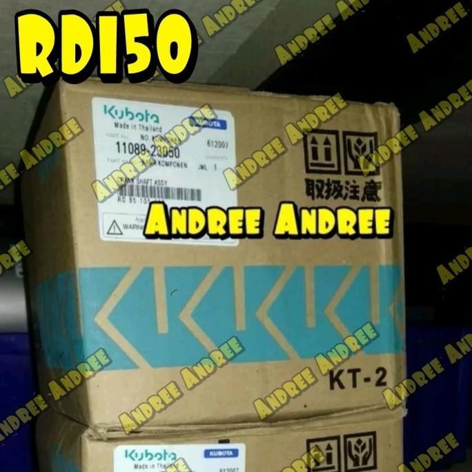 >*>*>*>*] Crankshaft Kruk As Kubota RD150 RD-150 RD 150 Original