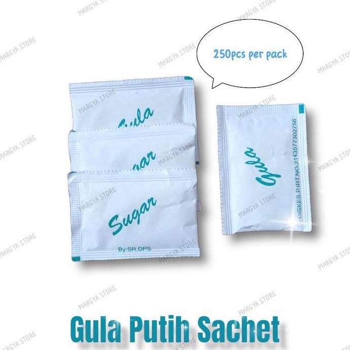 @#@#@#] gula sachet 250 pcs/Gula saset hotel/gula sachet/white sugar sachet