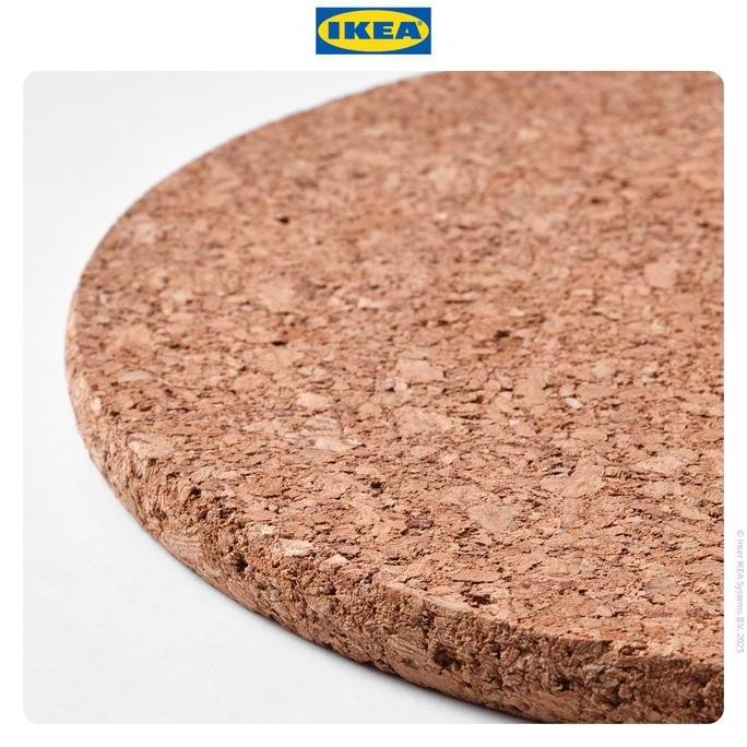 (Good) IKEA HEAT Alas Tatakan Panci Bahan Gabus 19cm Set Isi 3pcs