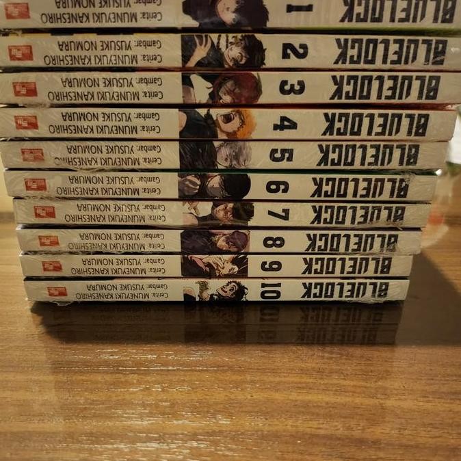Komik Blue Lock Set Vol 1-10 Segel Ori