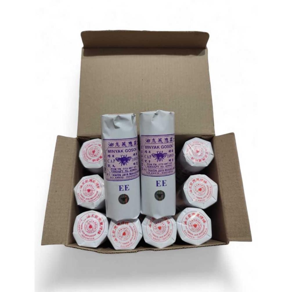 Cod (Paket Hemat) Minyak Tawon Ee 80Ml. Minyak Gosok/Minyak Urut (12Pcs) Original Cod