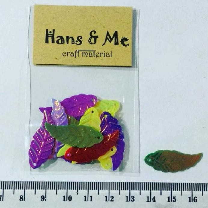 

Cod - Payet Manik Daun Panjang Warna Stabilo