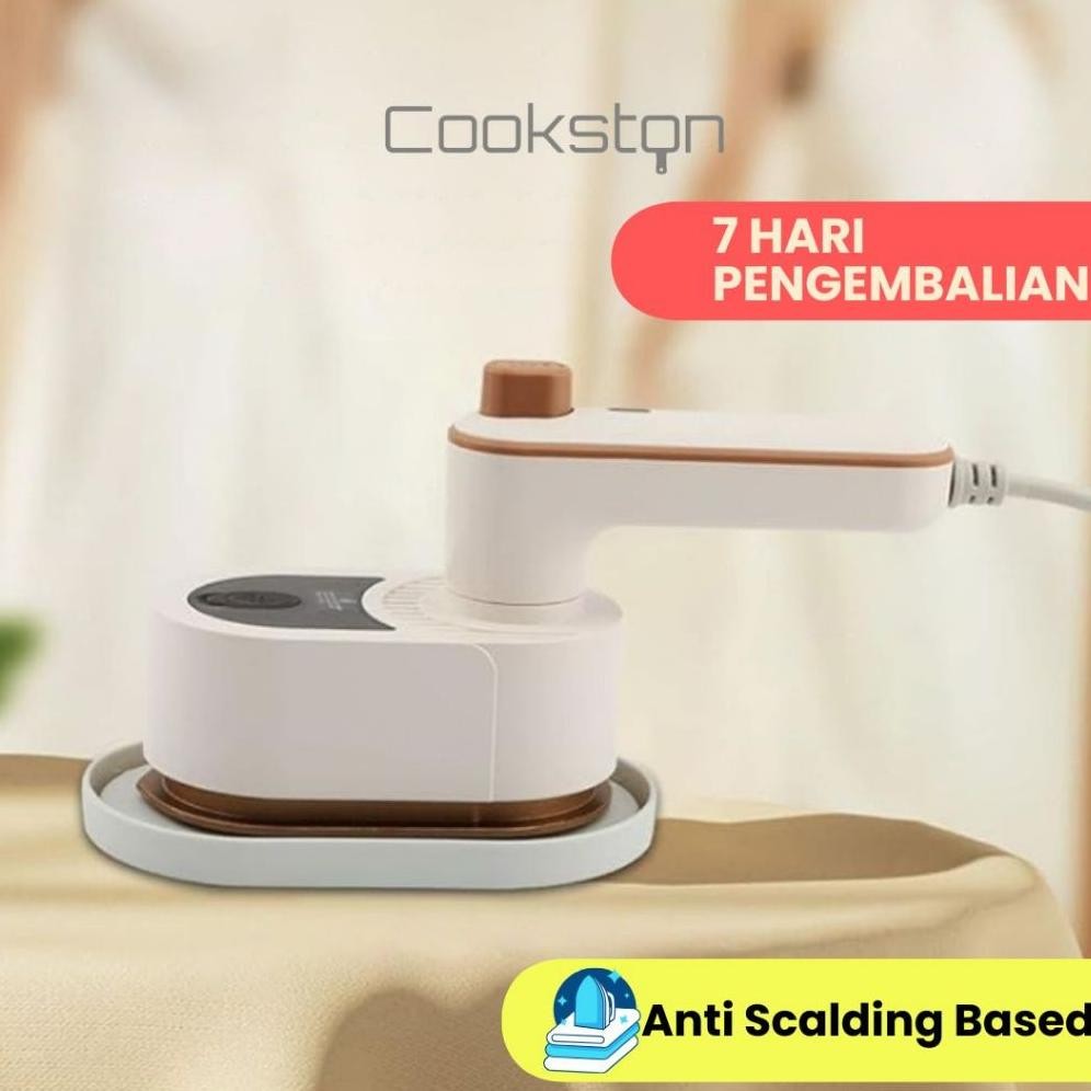 COOKSTON Setrika Mini Uap Portable - Steam Iron Mini