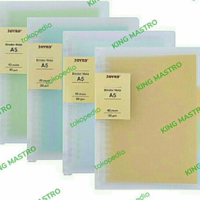 Joyko Binder Note Transparent