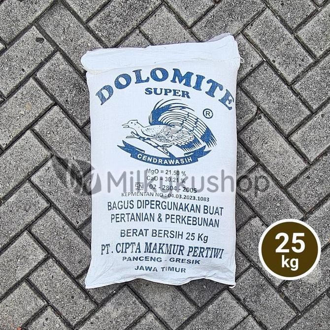 Pupuk Cmp Cap Cendrawasih Dolomite Super 25 Kg Kp Via Gosend Grab