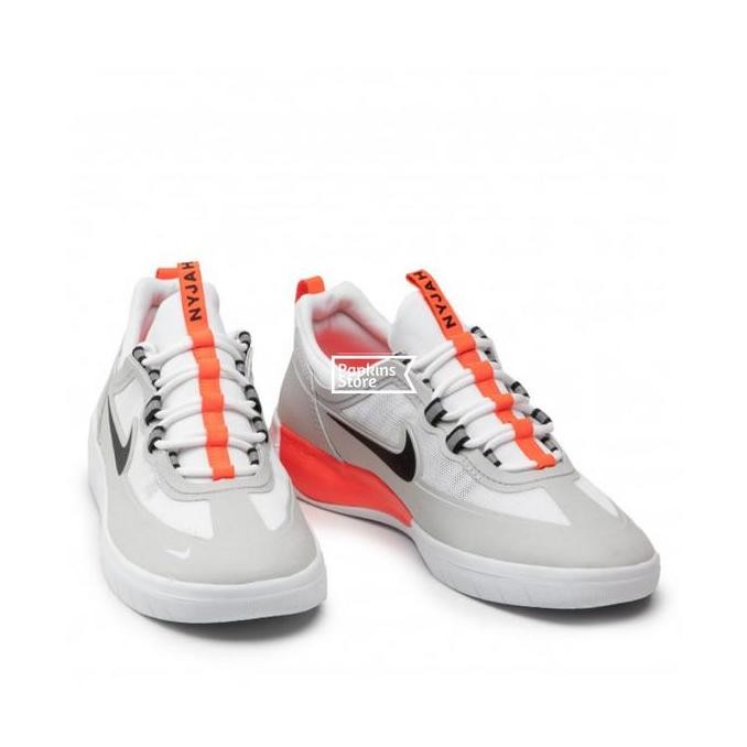 New  sepatu nike sb nyjah free 2 neutral grey white red black original bnib