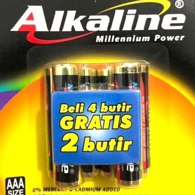 Battery / Batu Baterai / Batere / Batre Abc Alkaline Aaa / A3 Per Pack