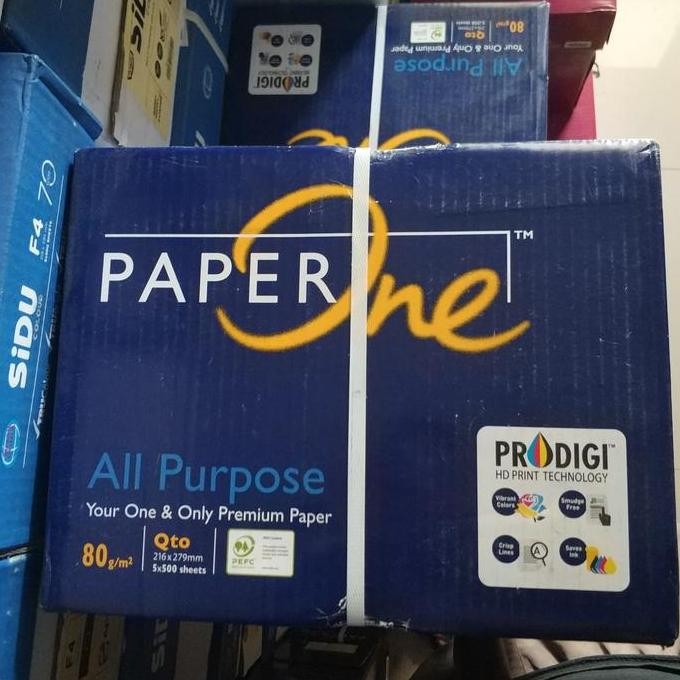 Kertas Quarto 80 Gram Paper One