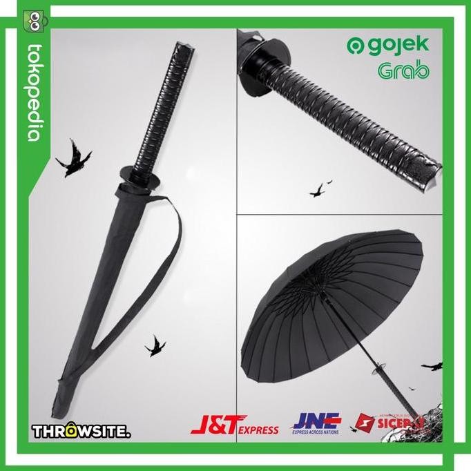 Payung Unik Jepang Bentuk Samurai Katana