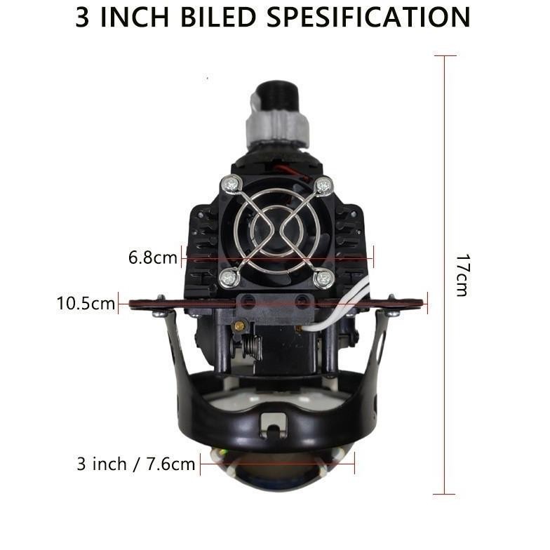 Premium Combo Paket Hemat Biled Turbo Se V2 70 Watt Original Biled Aes Paketan Set Motor | Biled Pro