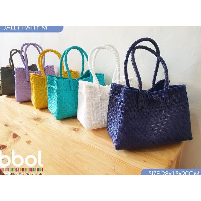 Jaly Petty M | Tas Anyaman Plastik Original