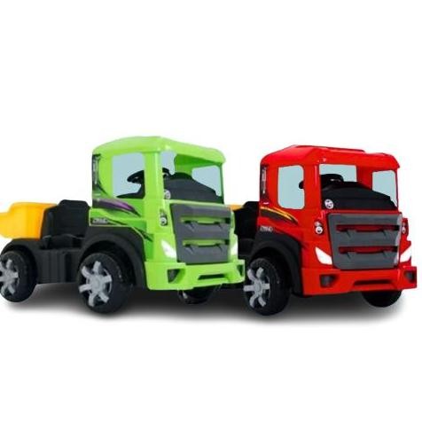 Mainan Anak Mobil Aki Truck Pasir - Mega Truck - Volta 5032