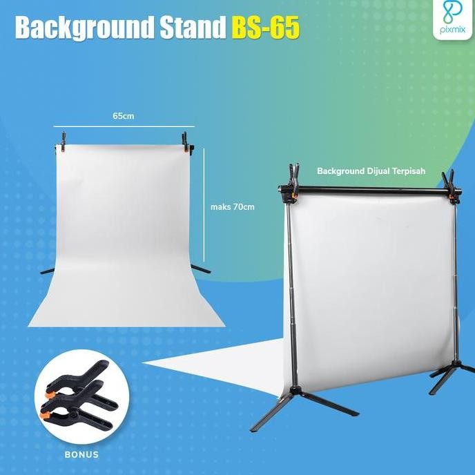 Background Stand Mini / Tiang Background / Backdrop Mini Studio Foto