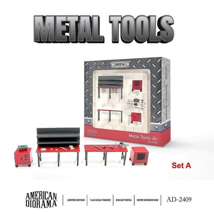 AMERICAN DIORAMA METAL TOOLS