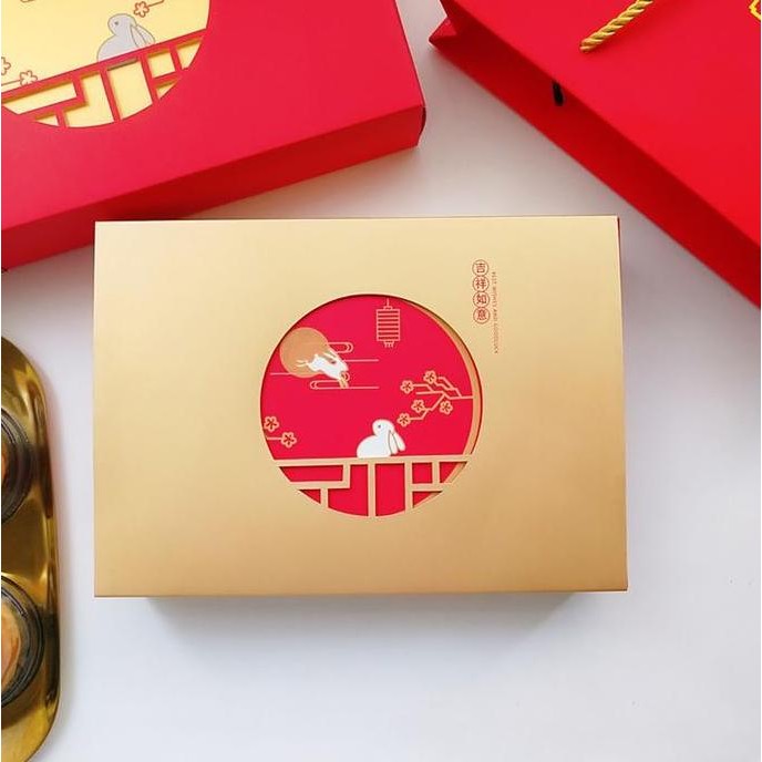 Dus / Box Mooncake/ Snow Skin Mooncake 50 Gram