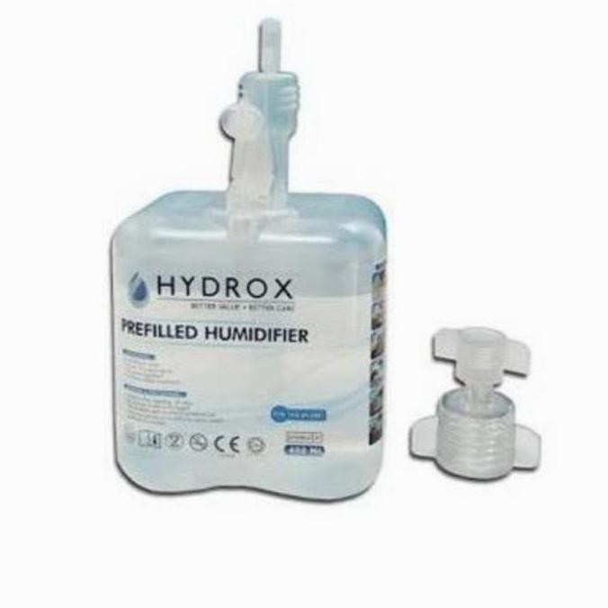 Hydrox Prefilled Humidifier Oksigen/Humidifier Hydrox