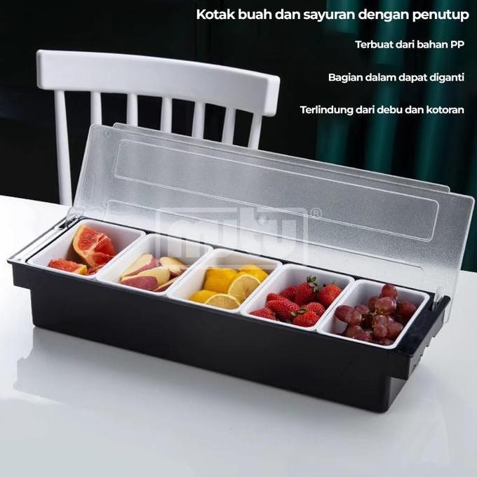 Tempat Bumbu Plastik / Tempat Topping