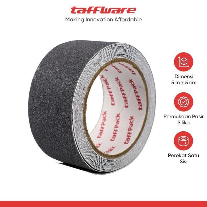 

Anti Slip Tape / Lakban Anti Licin Hitam 5 Cm X 5 Meter