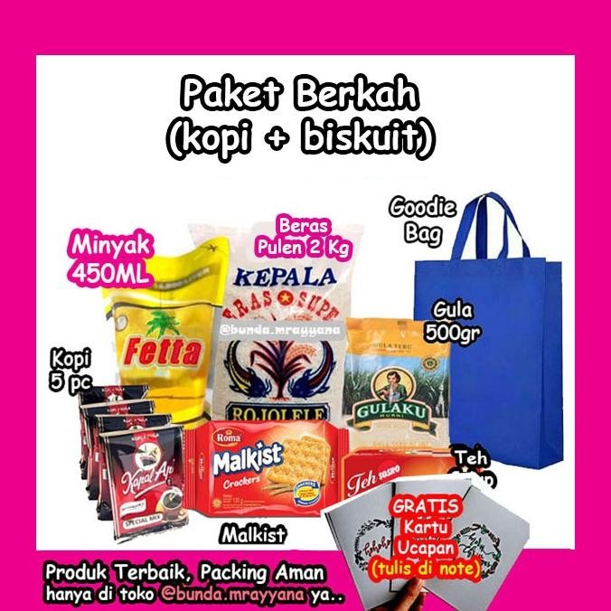 

[#P-07] Paket Sembako Berkah 100 ribu