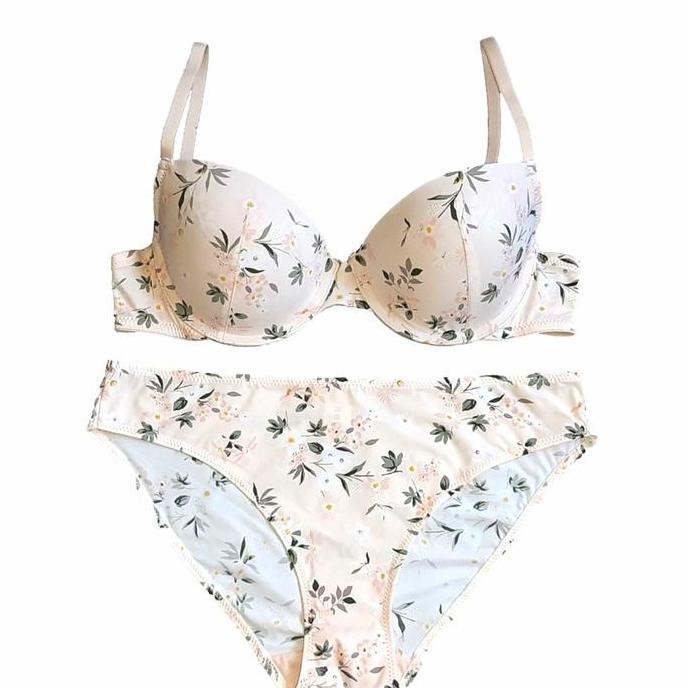 BRA SET RHETO FLOWER (VICTORIA SECRETS PIERRE CARDIN LA SENZA LULUDI