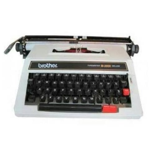 Mesin Tik/Ketik Brother 13", Manual Typewriter