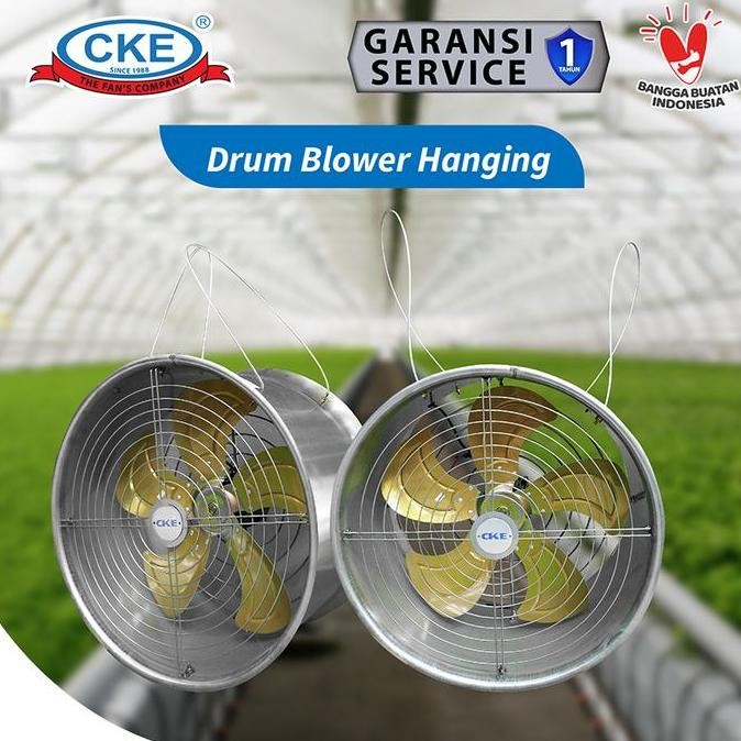 Promo Hanging Drum Fan 20" Blower Tabung Gantung 20 Inch Stainless Steel 304 / 201 COD