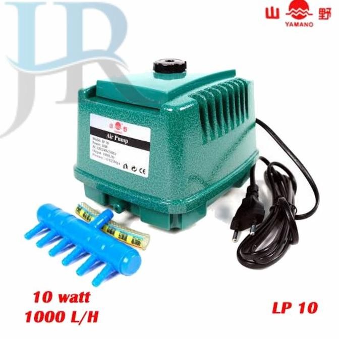 AERATOR POMPA UDARA HI BLOW AQUARIUM KOLAM YAMANO LP 10 ORIGINAL DAN TERPERCAYA