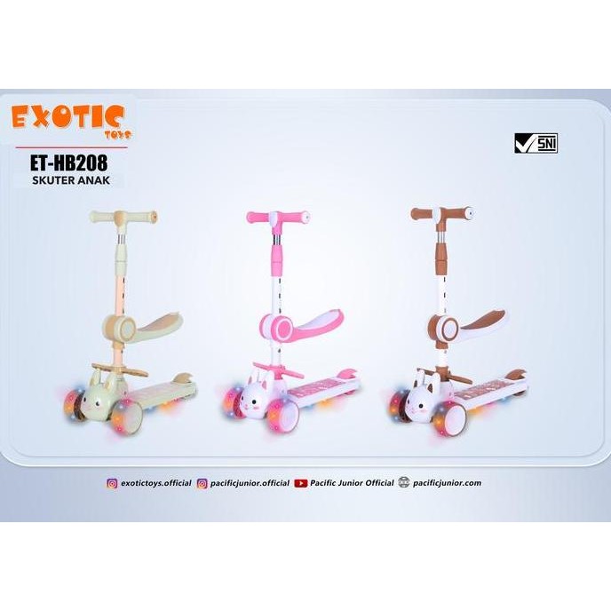 Skuter anak exotic ET-HB006 roda 3