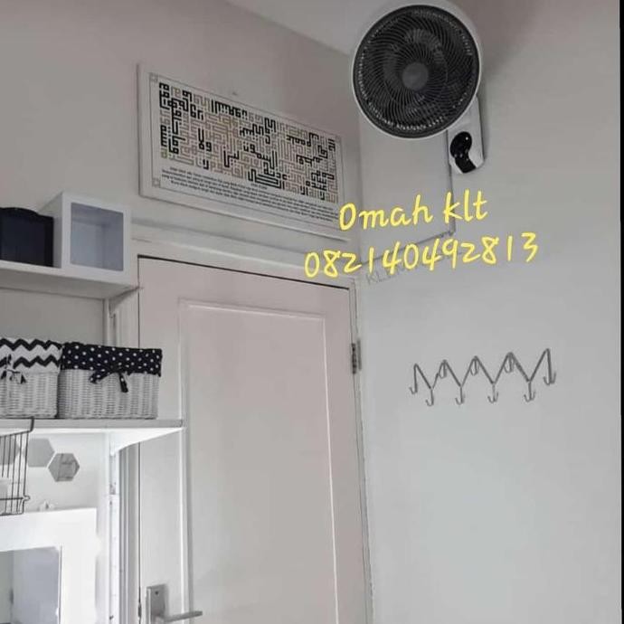 Promo kipas angin dinding dengan remote wall fan KRIS by KRISBOW COD