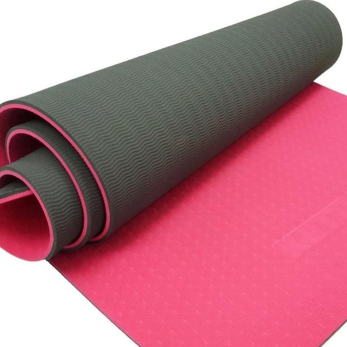 Kettler Yoga Mat TPE Premium 8 mm Pink Anti-Slip Matras Karpet Yoga