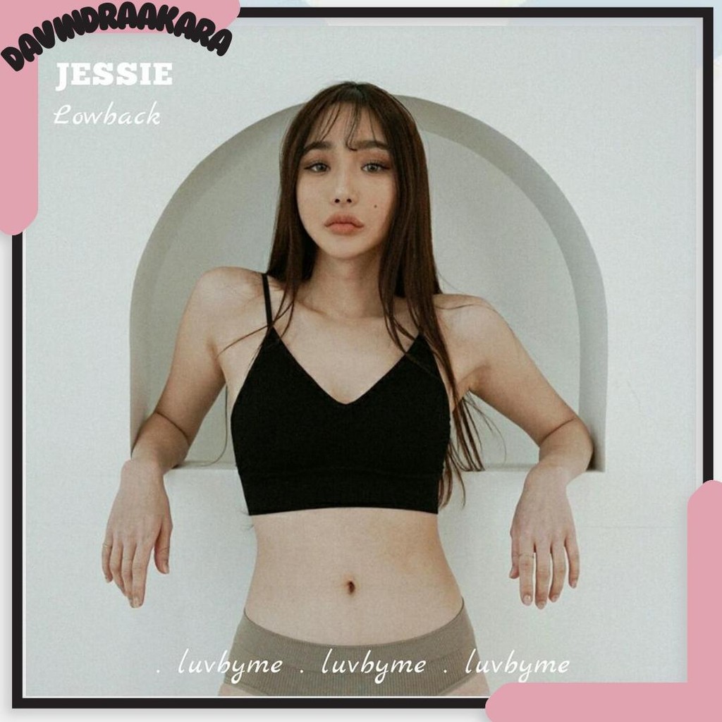 GradeOri [ luvbyme ] JESSIE Lowback Sport Bra / Korean Bralette