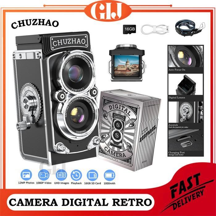 FPS Chuzhao Digital Camera Retro Kamera Vintage Limited Edition Kamera Nostalgia