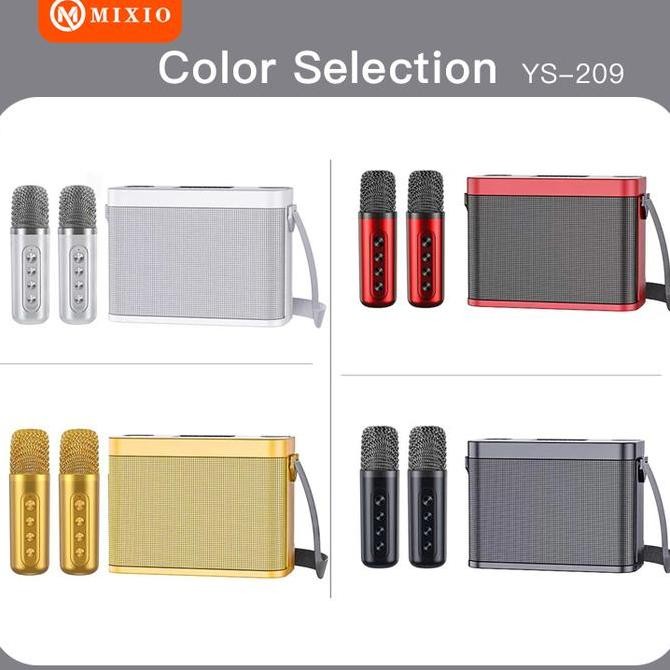 MIXIO YS-209 Portable Karaoke Speaker Bluetooth for Mobile Phone