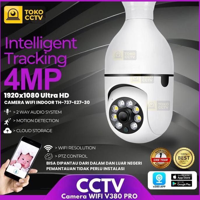 NEW - CAMERA CCTV WIFI MINI PTZ BOHLAM THUNDERIN TH-737-V3