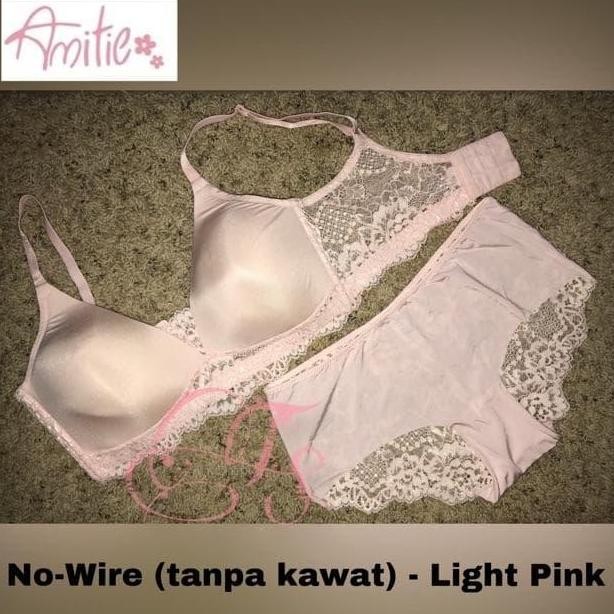 BRA SET AMITIE SLEEP TIDUR TANPA KAWAT TIDAK PAKAI (SORELLA WACOAL H&M