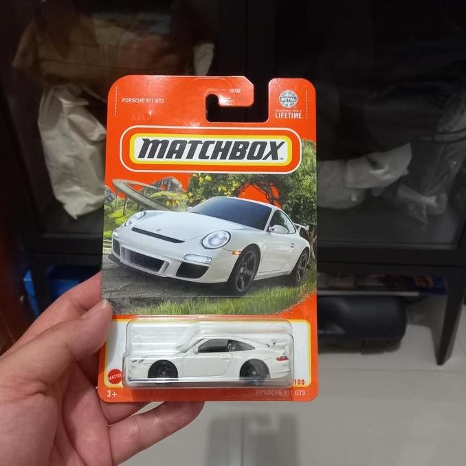 Matchbox Porsche 911 GT3 White Putih Keren