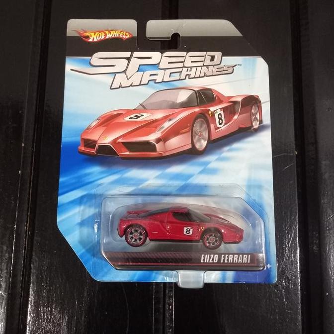 Hotwheels Speed Machines Enzo Ferrari Red Merah