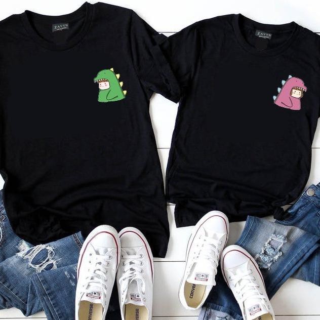 PROMO - Zavyn Kaos Couple Dino Green & DIno Pink