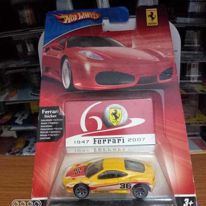 Hotwheels Ferrari Racer 360 Modena Kuning