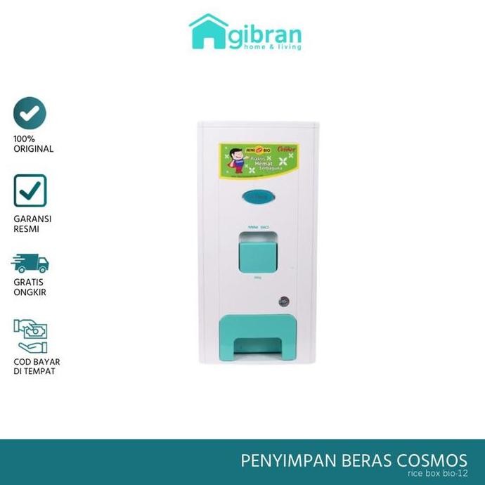 Cosmos Rice Box Dispenser Beras 12Kg Original KOKO