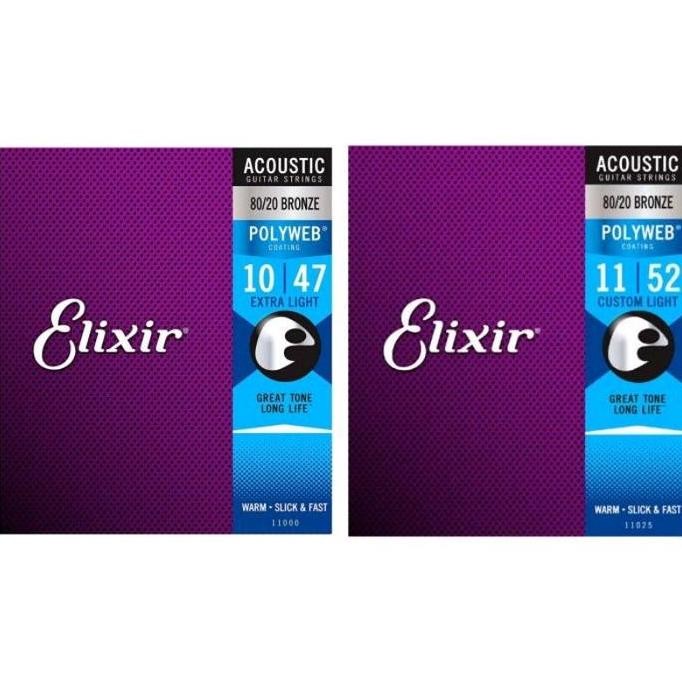 Senar Gitar String Akustik Elixir