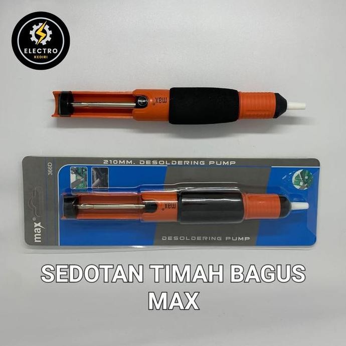 """] Sedot timah bagus merk max | sedotan timah tanggung | 366D