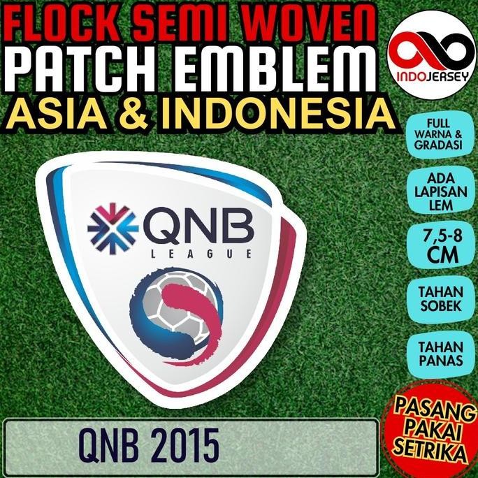 =====] Patch Badge Emblem Flock Semi Woven Setrika iron-on Jersey Liga Sepak Bola INDONESIA ISL INDO