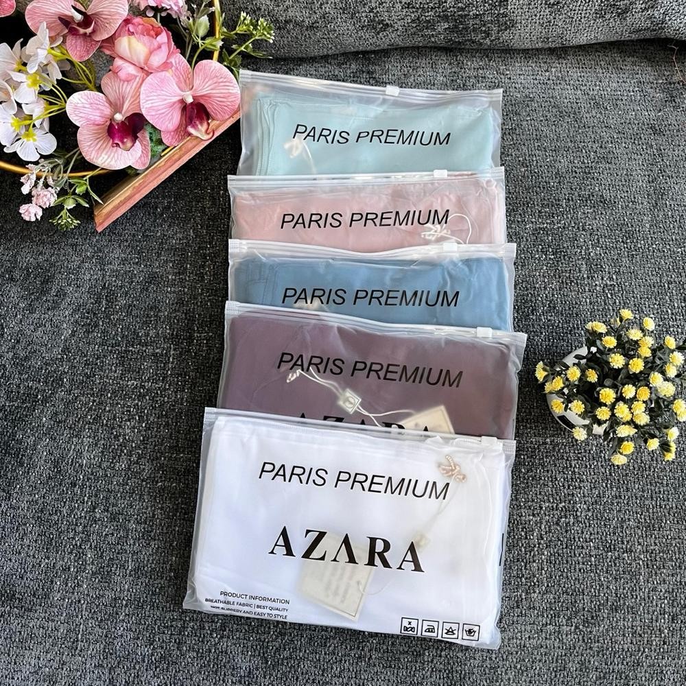 Hijab Segi Empat Paris Buckle Azara Original || Hijab Paris Buckle Azara Pouch