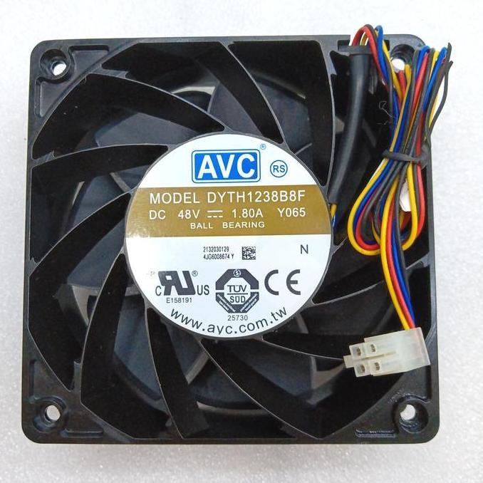 fan dc 48v 12x12 cm/ kipas dc 12x12.cm 48vol/ cooling fan dc Laptop original