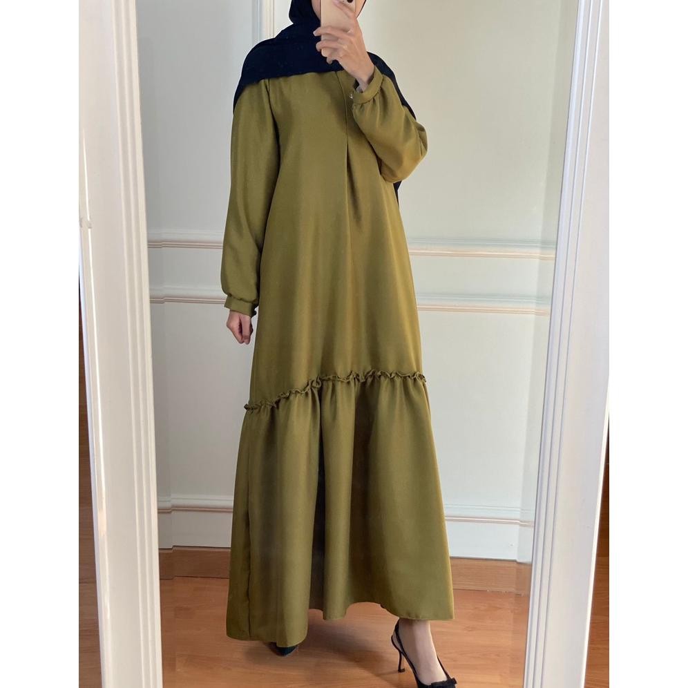 Jovinna Gamis Maxi Dress Muslim Wanita Baru