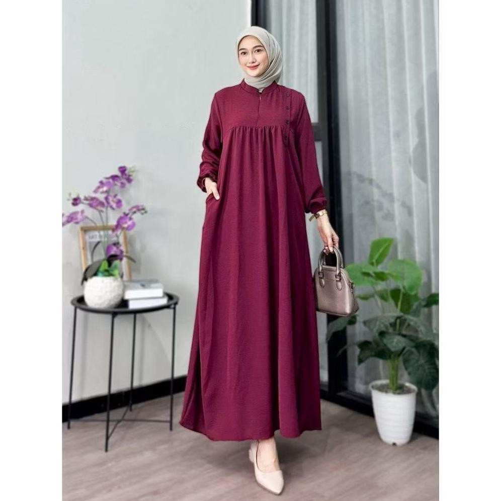 Gita Dress Gamis Wanita Terbaru Spaylater 0%