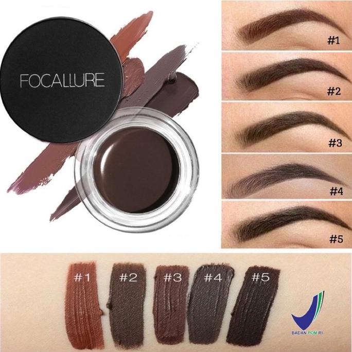 TERMURAH - [BPOM] FOCALLURE (FA23) Eyebrow Gel Cream 4gr