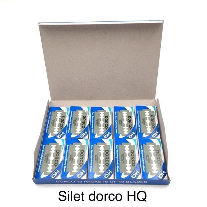 BEBAS ONGKIR - PISAU SILET RAZOR DORCO ISI 100