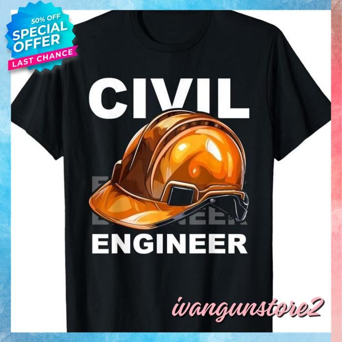 KAOS TSHIRT BAJU MURAH COMBED 30 DISTRO ENGINEERING CIVIL ENGINEER TUKANG BANGUNAN UKUR SURVEYOR KID